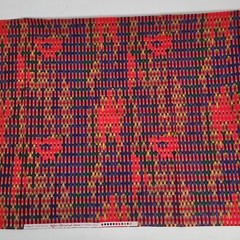 Pablo’s Puzzles 1 Yd 12″ Cotton Quilt Fabric by Hoffman Jewtone Desert Novelty