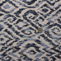 BALLARD DESIGNS RIENZO INDIGO SUNBRELLA IKAT OUTDOOR FURNITURE FABRIC BTY 54″W