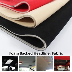 Foam Backed Headliner Fabric Upholstery Replace Car Roof Dirty/Torn/Sagging DIY