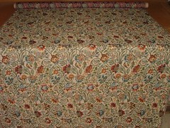 Jacobean Floral Tapestry Fabric Curtain Upholstery Cushion Soft Furnishing