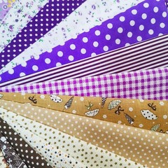 ZGXY Fabric, 35 pcs/lot Top Cotton 9.8″ x 9.8″ (25cm x 25cm) Squares Patchwor…