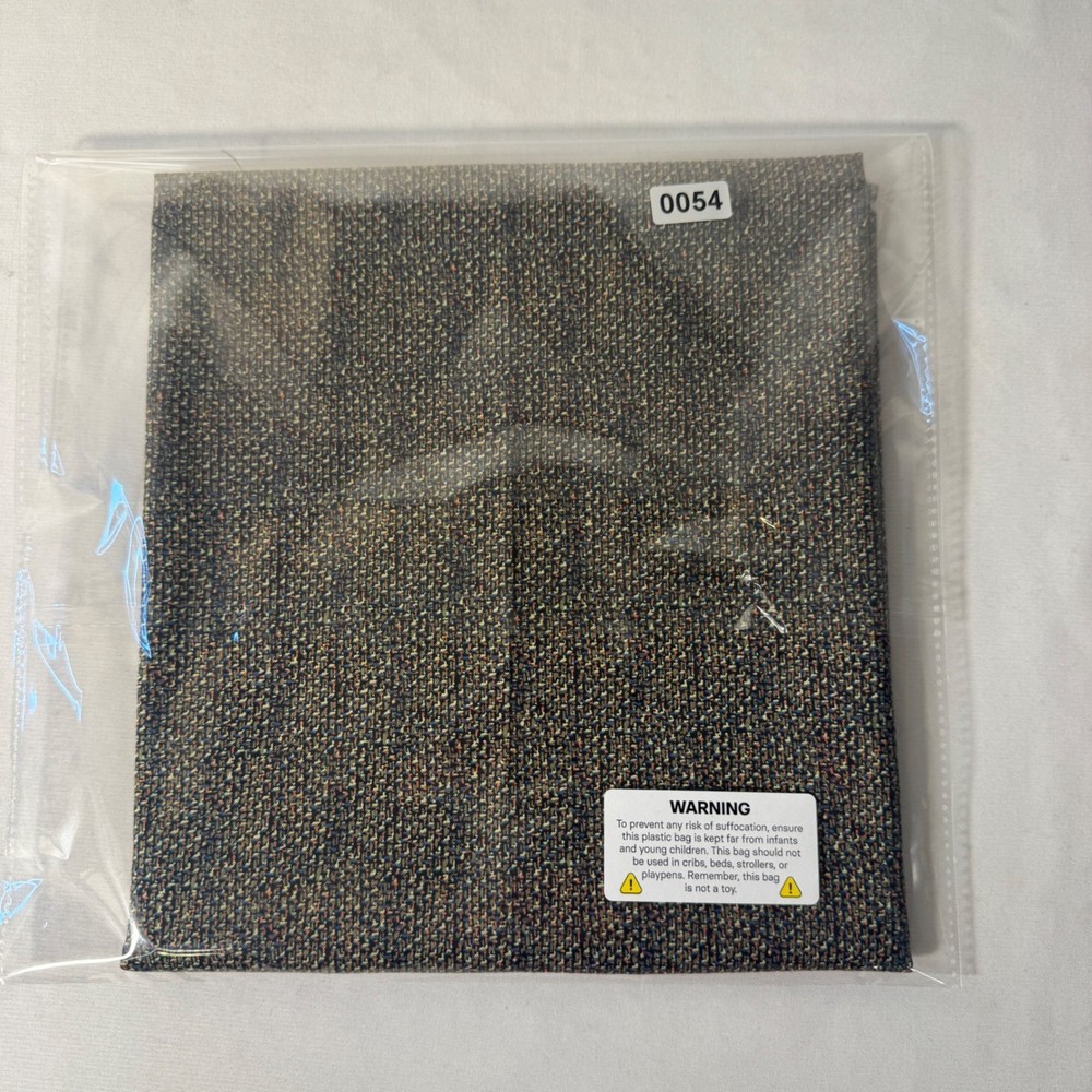 Fabric Remnant Multi Color Textured Woven Tweed Style 21×15.5
