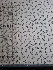 Whimsical Dragon Fly Quilt OOP Fabric 1 3/4 Yards
