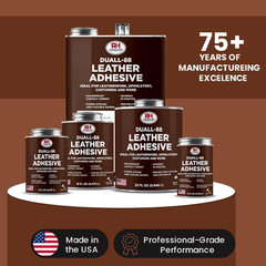 Leather Adhesive 4 oz Waterproof Heat Resistant Flexible Repair Glue for Craft
