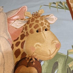 Jungle Babies 35″ x 44″ Panel Patty Reed, Fabric Traditions for Nursery Baby