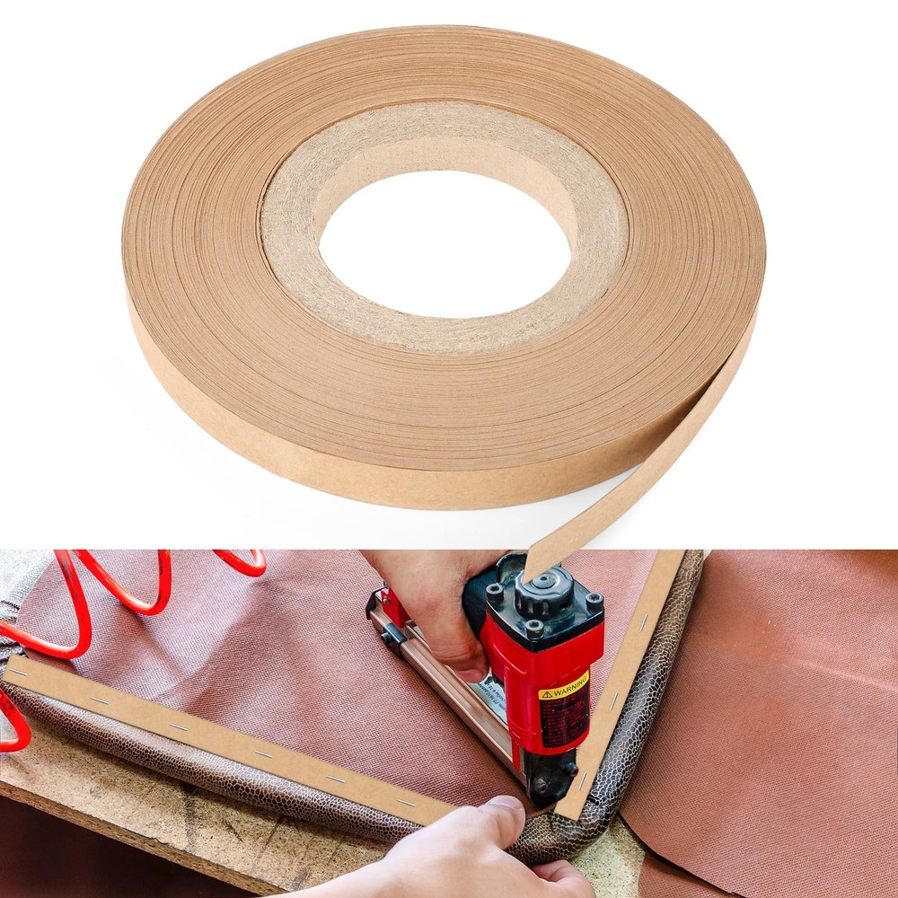 HolyMaji Upholstery Tack Strip, 1/2 Inch by 40 Yard inch × 40 yard, Tan