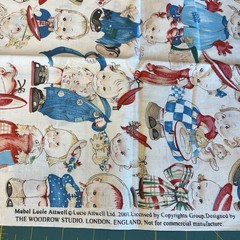 Mabel Lucie Attwell Baby Girl Boy Child Tossed 1.5 Yard Bundle