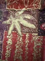 Fabric 100% Cotton 29 Inches Enchanted Garden Collage Makowar United Kingdom