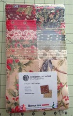 Benartex “Christmas At Home” by April Cornell Jelly Rolls (40) 2.5″ X 42″ Strips