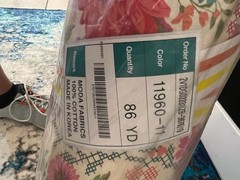 Moda Fabrics 100% Cotton Floral Print Fabric Bolt 86 Yards