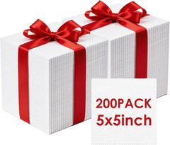 200 Pcs Cotton Fabric Squares 5×5 Inch Precut Quilting Scraps Sewing Craft Set 2