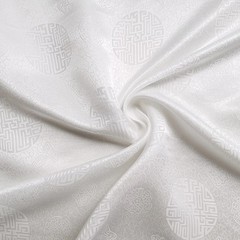 45”Wide By Yrd Traditional China Jacquard Silk Viscose Charmeuse Material Retro