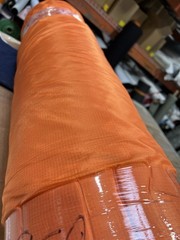 Orange Safety Ripstop Nylon Fabric 36” Wide 10 Yard Cut Lightweight Hi Vis