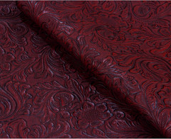 Embossed Faux Leather Fabric 1 Yard Cut 35″X53″ Embossed Vinyl Suitable for Upho