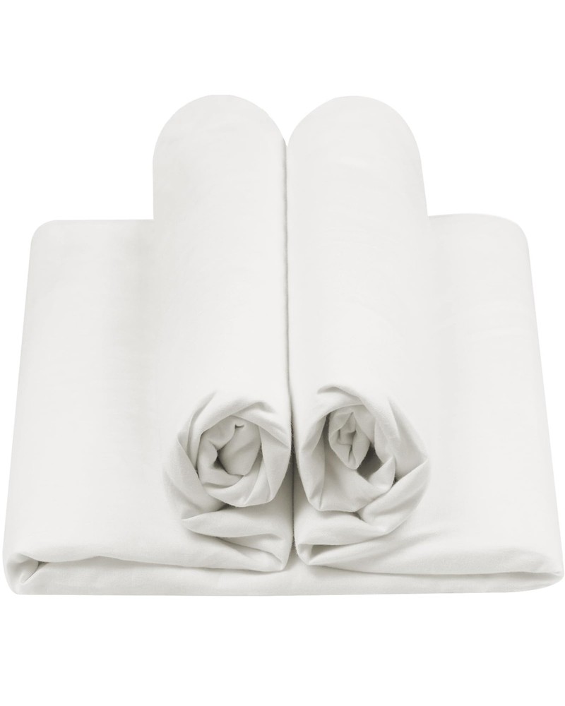 HOTGODEN Light Weight 100% Cotton Muslin Fabric: 59 inch x 5 YARDS, Bleached