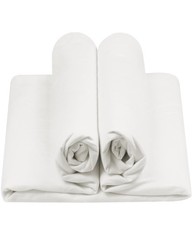 HOTGODEN Light Weight 100% Cotton Muslin Fabric: 59 inch x 5 YARDS, Bleached