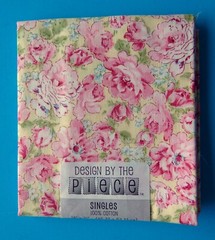 Design By Piece Fat Quarters 100% Cotton 18″ x 21″ Pink Floral Groovy Paisley