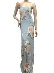 Brushed Single Spun 2 ways Stretch Big Floral Design Light-Medium Weight