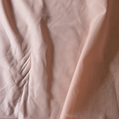 Vintage 216″ Pink Sheer Mesh/Net Fabric 60″ Wide Solid/Plain Light Weight