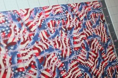 American FLAG Patriotic Fabric Fat Quarter FQ Merica [100% COTTON] America USA