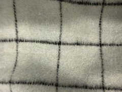 JOANNS WOOL BLEND SUITING MATERIAL LT GREY CHECK PLAID CLASSIC SPORTSWEAR BTYNWT