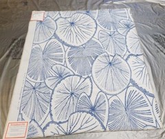 brunschwig fils fabric 100% Acrylic Fabric Sample-“Del Lago”-marine-28″×35″-L241