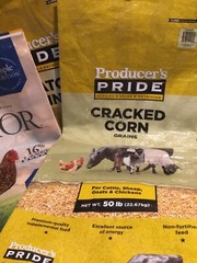 Assorted 50 Pound Feed Bags Chickens Cows Goats Set of Four Empty