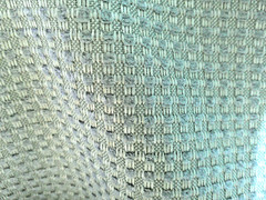 Kravat Candice Olson “Bubble Tea “in Vapor Soft Blue & Creme/ Chenille Dot 1.5 Y