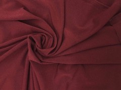 Rich Burgundy Crepe ITY Knit – Wonderful Soft Drape with Lightly Textured Hand
