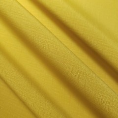 Marigold Dandelion Yellow Poly Linen Fabric 58″ By The Yard For Tablecloth
