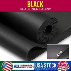 Automotive Universal Flat Knit Headliner Fabric With Foam Backing /60″ Wide