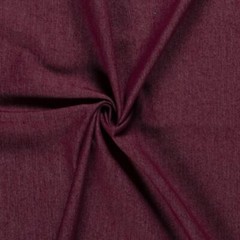 Luxury DENIM Jeans Twill Fabric Material – BURGUNDY