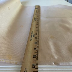 SILK Light Peach FABRIC 10 Yards x 22 Inches Wide or 360 Inches x 22 Wide