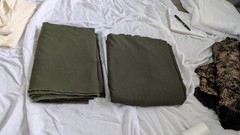 Mood Stretch Cotton Crepe “Italian Spinach” 5 Yards 395 GSM 4-way stretch
