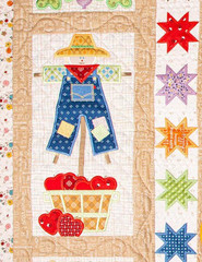 Lori Holt Autumn Love Quilt – In-The-Hoop Machine Embroidery Project – 3 Quilt S