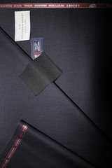 100%SUPER 150’s WOOLSUITING FABRIC MADE IN HUDDERSFIELD ENGLAND-3.4m
