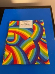 BRAND NEW CREATE IT 100% COTTON RAINBOW SKYPRECUT SEWING AND CRAFT FABRIC 18″X21