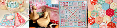Poppie Cotton MY FAVORITE THINGS 23720 Blue DELIGHTFUL Quilt Fabric