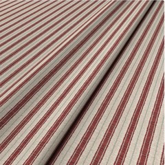 Penny Morrison Red Sketched Stripe Red fabric – 1 meter 39.37 inches