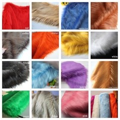 9cm Long Plush Fabric Faux Fur Fluffy Cloth Cosplay Clothes Jewelry Display Warm