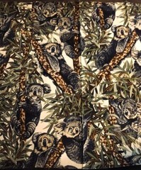 Koala Bears By Kaufman Hoy # 2580 Animal Australia Bamboo Nature Quilting FQ