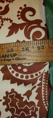 Wood Fern Ivory Cotton Fabric Rowan Westminster Fibers 55″ Wide Amy Butler