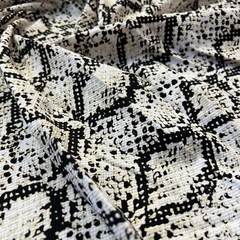 4-Way Stretch Animal Print Snake Spandex Fabric 60″wide by the Yard for Swimwear