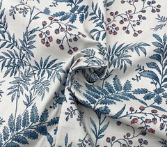 BALLARD DESIGNS MARIELLE SAPPHIRE SUNBRELLA PERFORMANCE FABRIC BY THE YARD 54″W