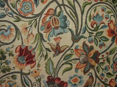 Jacobean Floral Tapestry Fabric Curtain Upholstery Cushion Soft Furnishing