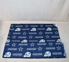 Dallas Cowboys ~ Large Logo Pattern NFL Cotton Fabric 1/4 Yard 9” X 56” New