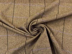Grampian Check Faux Wool Fabric Material – CAVALIER