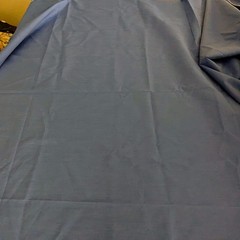 Steel Blue Shirting Apparel Fabric Remnant – 2 Yd x 48″ Wide – Poly Cotton Blend