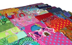 10 Fat Quarters Kaffe Fassett Floral Flowers Geometric Assorted Cotton M222.09