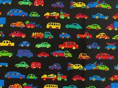 Cotton Quilt Fabric Toys Cars Princess Fabric INC. by 1/2 Yard